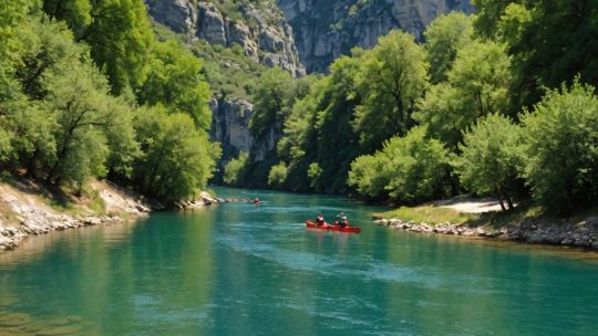 Canoe en Ardèche : Quel Niveau de Fitness est Nécessaire pour Pagayer Sereinement?